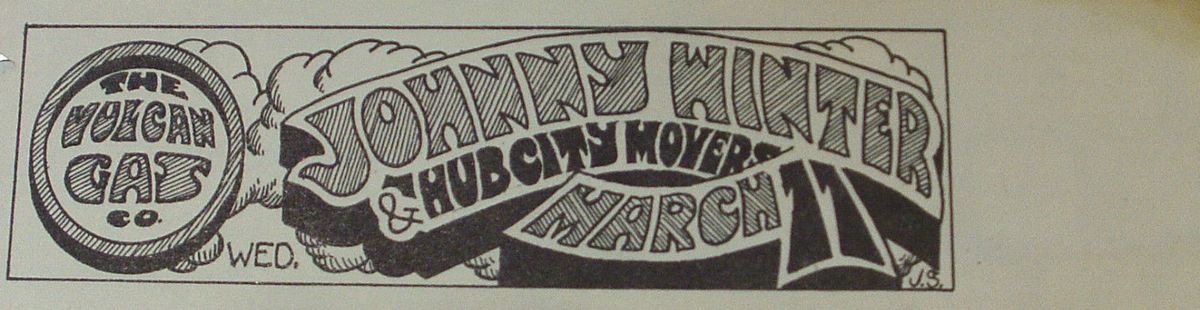 Johnny Winter ticket